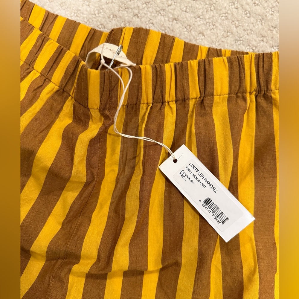 Loeffler Randall Tom Linen Short - Picture 6 of 7